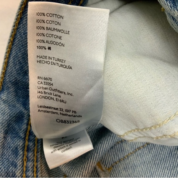 Free People We The Free Maggie Straight Jean Light Stone Wash - Picture 13 of 15